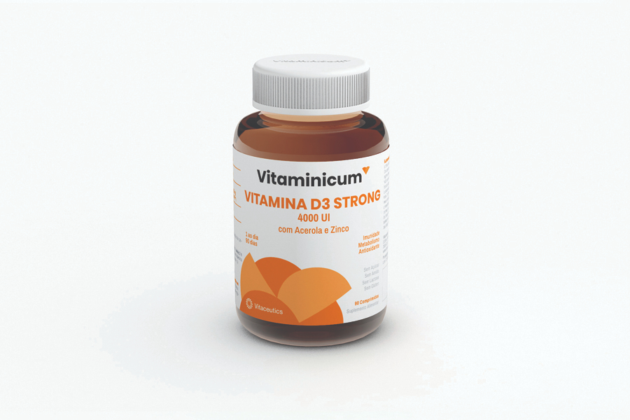 VITAMINICUM VITAMINA D3 STRONG 4000 U.I. | 90 comprimidos