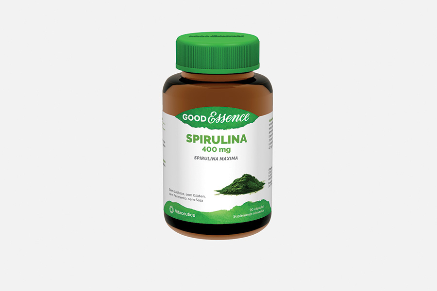 Good Essence SPIRULINA 400 mg | 90 capsulas
