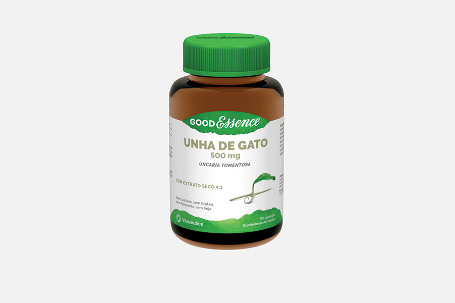 Good Essence UNHA DE GATO 500 mg | 90 capsulas