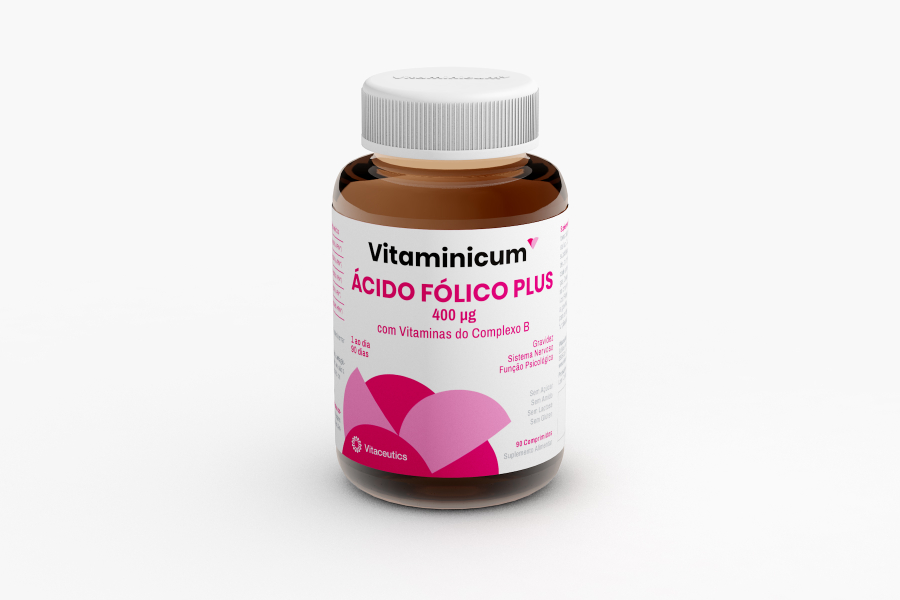 VITAMINICUM ÁCIDO FÓLICO PLUS | 90 comprimidos