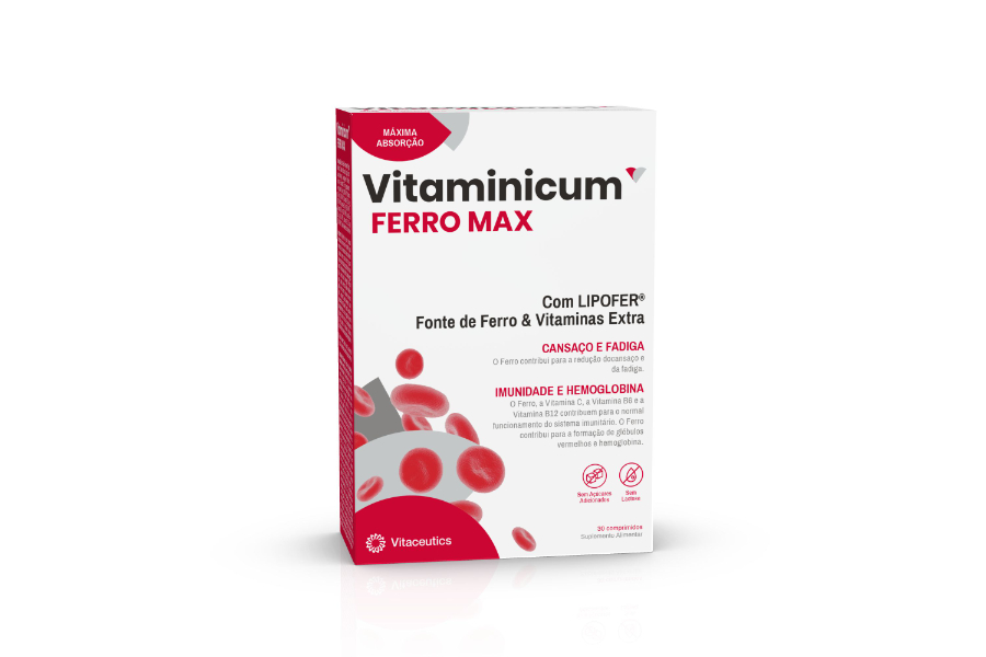 VITAMINICUM FERRO MAX | 30 comprimidos