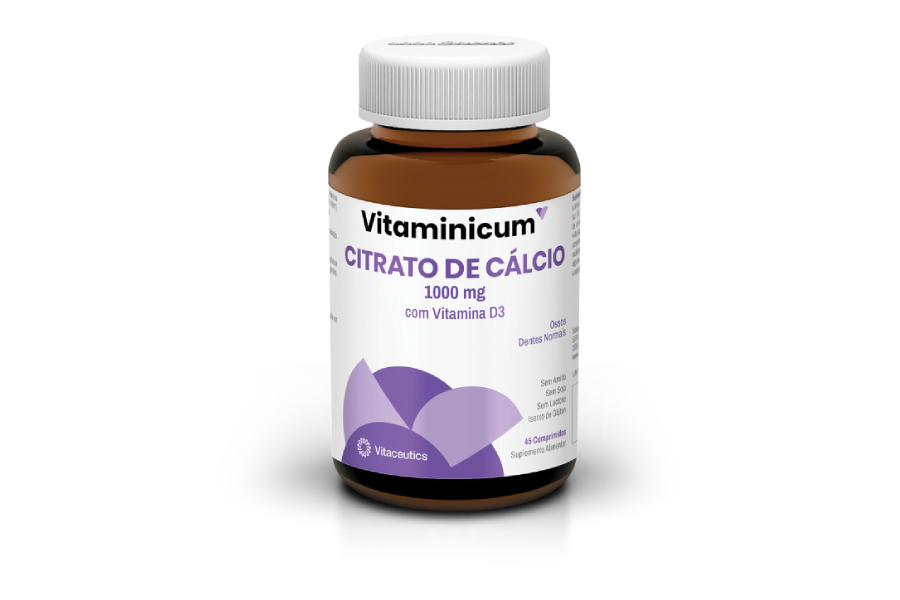 VITAMINICUM CITRATO DE CÁLCIO 1000mg | 45 comprimidos