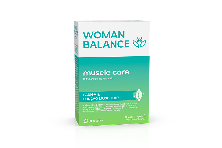 WOMAN BALANCE MUSCLE CARE | 60 cápsulas vegetais