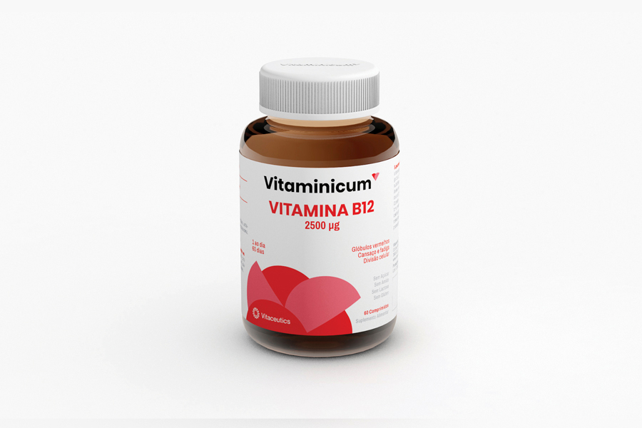 VITAMINICUM VITAMINA B12 2500 μg | 60 comprimidos