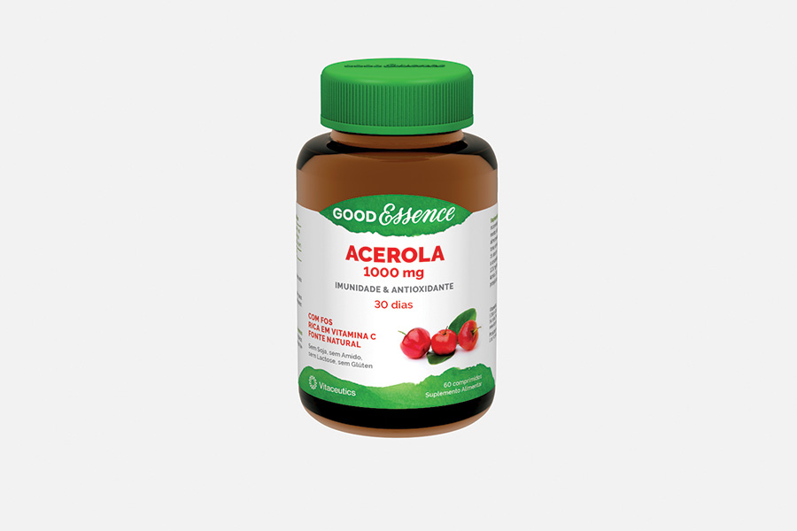 Good Essence Acerola 1000 mg | 60 comprimidos