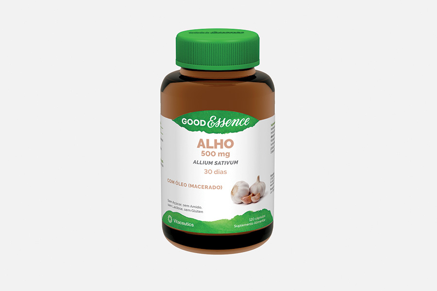 Good Essence Alho 500 mg | 120 capsulas