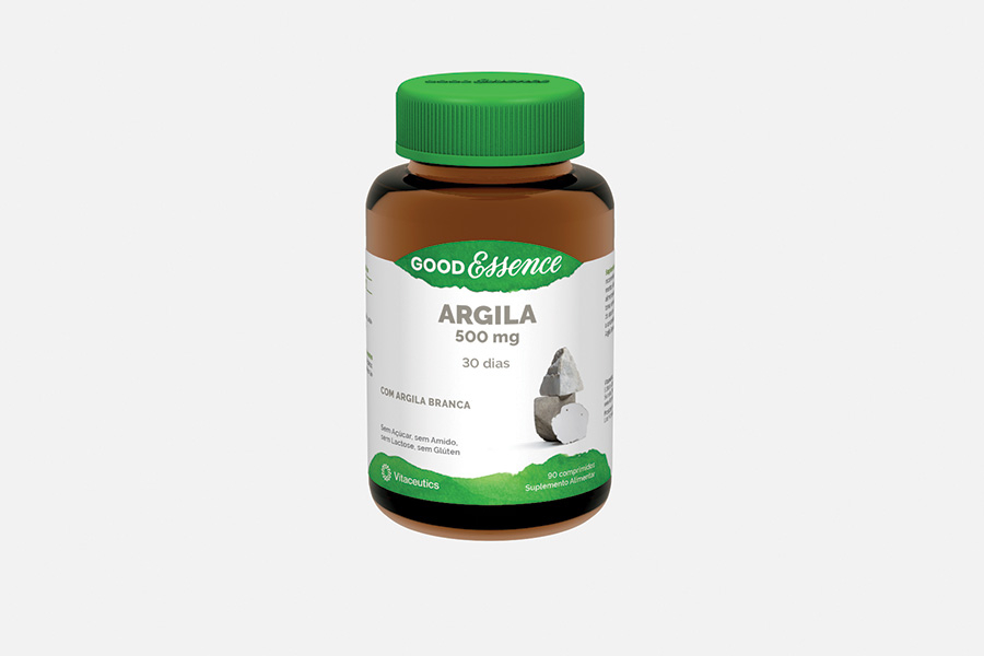 Good Essence Argila 500 mg | 90 comprimidos