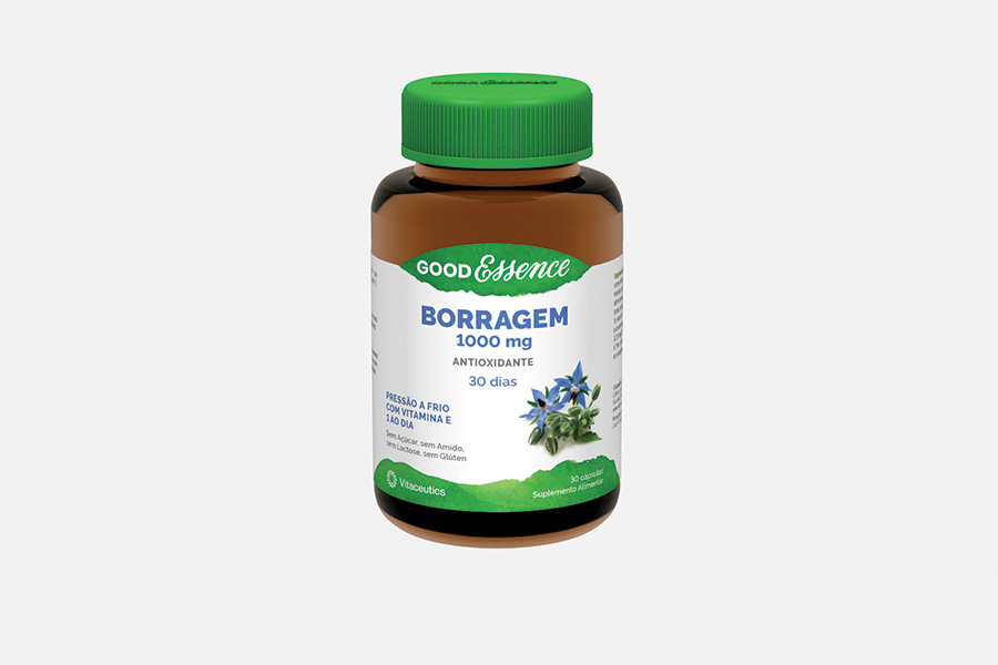 Good Essence Borragem 1000 mg | 30 capsulas