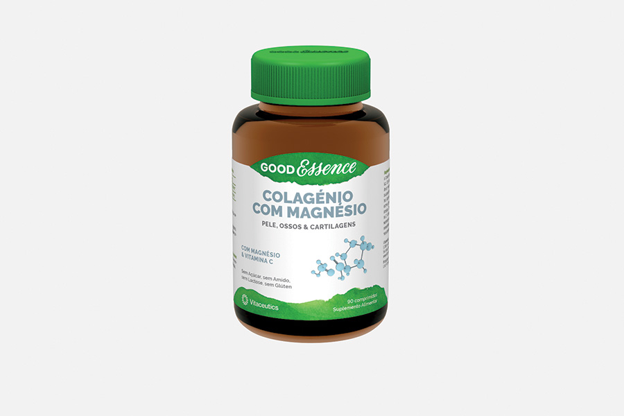 Good Essence Colagenio com Magnesio 600 mg | 90 comprimidos