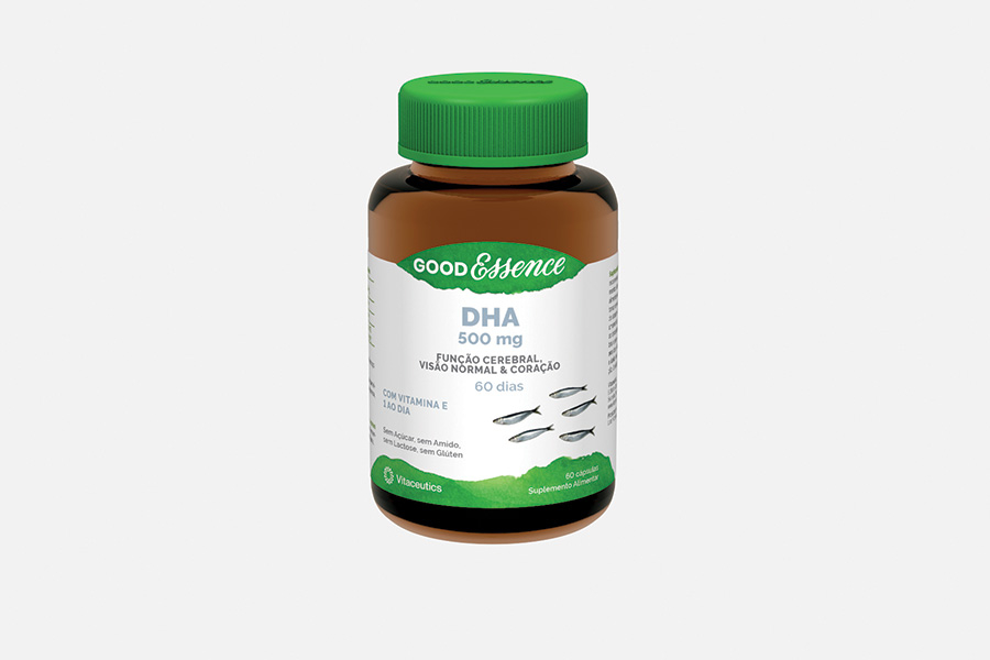 Good Essence DHA 500 mg  | 60 capsulas