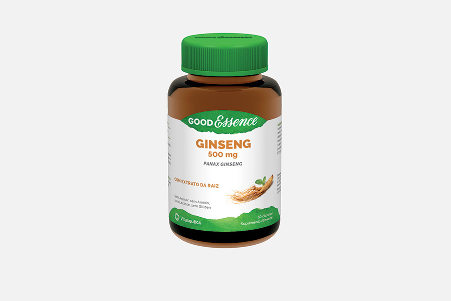 Good Essence Ginseng  500 mg | 60 capsulas